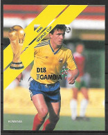 Gambie Bloc Non Dentelé Imperf Football CM 90 ** - 1990 – Italië