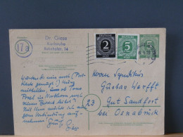 106/636    PC   GERMANY  1946     STAMPS ALLIIERTE BESETZUNG - Postwaardestukken