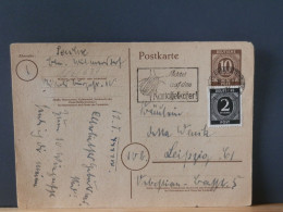 106/637    PC   GERMANY  1947     STAMPS ALLIIERTE BESETZUNG - Enteros Postales