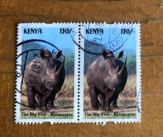 Kenya 2017 Riho 130SH Pair Fine (top Value) Used - Kenya (1963-...)