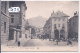 CHAMBERY- RUES DU LYCEE ET NIVOLET - Chambery