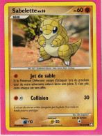 Carte Pokemon 2008 Diamant Et Perle Tresor Mysterieux 96/123 Sabelette 60pv Neuve - Diamond & Pearl 