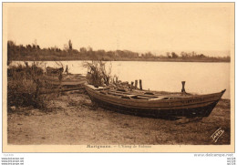 68Cci    13 Marignane Etang De Bolmon Barque - Marignane