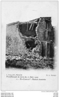 68Cci    13 Saint Cannat Trembement De Terre De 1909 Maison éventrée - Roquefavour