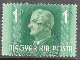 Hungary 1941  Single Stamp Celebrating Miklos Horthy In Fine Used - Gebraucht