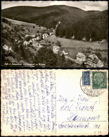 Ansichtskarte Schönmünzach-Baiersbronn Panorama Blick Ins Murgtal 1954 - Baiersbronn