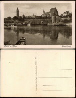 Ansichtskarte Höchst-Frankfurt Am Main Mainpartie - Boote 1928 - Höchst