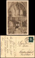 Göggingen-Augsburg Inneres  Anstaltskirche 1930 Gel. Bahnpost Hannover-Würzburg - Augsburg
