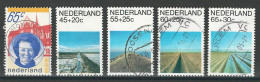 Niederlande NVPH 1215-19 , Mi 1175-79 O - Oblitérés