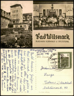 Ansichtskarte Bad Wilsnack Puschkin-Kurhaus Außen-/Innenansicht 1962 - Bad Wilsnack