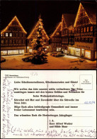 Ansichtskarte Herrenberg Marktplatz Mit Festbeleuchtung 1990 - Herrenberg