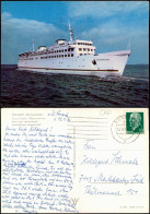 Ansichtskarte  DDR Fähre Fährschiff WARNEMÜNDE, Ferry-Boat 1970/1969 - Ferries