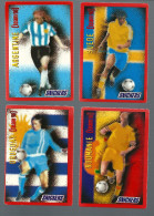 V299 - CARTES SNICKERS WORLD CUP 98 - SUEDE ARGENTINE ROUMANIE URUGUAY - Trading Cards