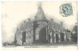 28  Courtalain -  Chateau De Courtalain - Vue Prise Du Moulin - Courtalain