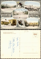 Ansichtskarte Bad Sachsa Mehrbildkarte Wintersport Umland-Ansichten 1963 - Bad Sachsa