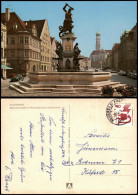 Augsburg Maximilianstraße Mit Herkulesbrunnen Und St. Ulrich, VW Käfer 1975 - Augsburg