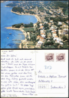Postcard Rab Arbe Luftbild Aerial View 1980 - Croatie