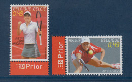 Belgique, België, **, Yv 3214, 3215, Mi 3274, 3275, **, Sport, Tennis, - Tennis