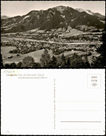 Ansichtskarte Lenggries Panorama-Ansicht Gesamtansicht Mit Bergen 1960 - Lenggries