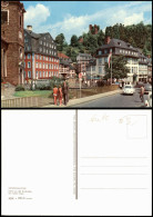 Monschau/Eifel Montjoie Partie An Der Rurbrücke Mit Rotem Haus U. VW Käfer 1975 - Monschau