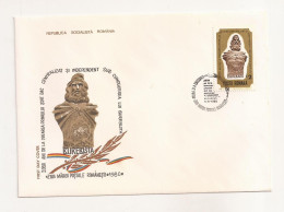 P1 Plic FDC ROMANIA - Prima Zi A Emisiunii -ziua Marcii Postale Romanesti 1980, Burebista - Necirculat - First Day Cover - FDC