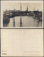 Reval Tallinn (Ревель) Hafen, Echtfoto-Ansicht, Stadt-Panorama 1920 - Estonie