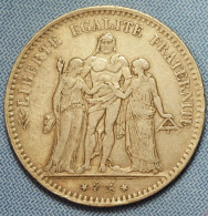 France • 5 Francs • 1875 A   (Paris) • Hercule IIIe République • [24-353] - 5 Francs