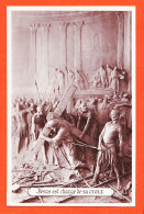 13561 / Vie Du CHRIST N° 62-JESUS Est CHARGE De Sa CROIX Sculptographie DOMENICO MASTROIANNI 1910s Photo-Bromure NOYER - Mastroianni