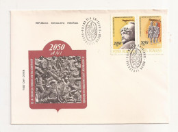 P1 Plic FDC ROMANIA - Prima Zi A Emisiunii -2050 Ani De La Crearea Primului Stat Dac 1980 - Necirculat - First Day Cover - FDC