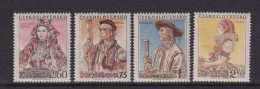 CZECHOSLOVAKIA  - 1955  National Costumes Set  Never Hinged Mint - Ongebruikt