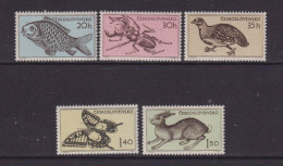 CZECHOSLOVAKIA  - 1955  Animals And Insects Set  Never Hinged Mint - Ungebraucht