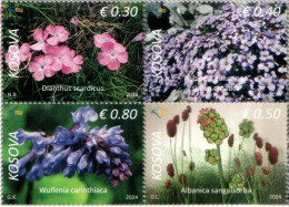 Kosovo Stamps 2024. Flora. Set MNH - Kosovo