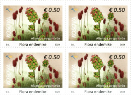 Kosovo Stamps 2024. Flora: Albanica Sanguisorba. Definitive Stamps 0.50 MNH - Kosovo