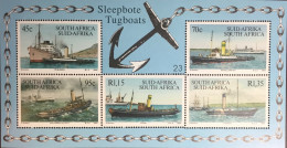 South Africa 1994 Tugboats Minisheet MNH - Nuevos