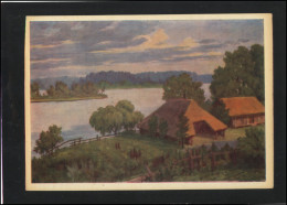 Post Card Lithuania LT Pc 014 Art Painting ZMUIDZINAVICIUS - Lituania