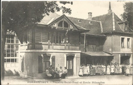 CPA - Suisse - Jura - Porrentruy - Ecole Ménagère - Pension Saint Paul - Animée - Porrentruy