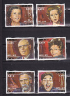 GREECE-2011- FILM-ACTORS-MNH - Unused Stamps