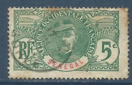 SENEGAL , Colonie Française  . 5 Cts , 1906 , N° YT 33 , Voir Scans , µ - Gebraucht