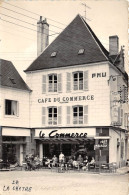 36-LA-CHARTE- PLACE DU MARCHE , CAFE HÔTEL DU COMMERCE CHEZ MAURICE - La Chatre