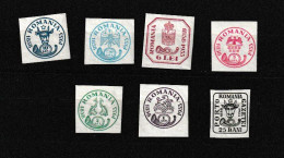 Romania Michel 450-456 Mint Hinged - Neufs