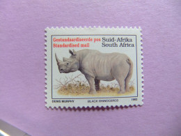 48 AFRICA DEL SUR / RSA 1996 / BLACK RHINOCEROS / YVERT 813 A  MNH - Neufs