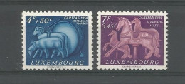 Luxemburg 1954 Caritas High Values Y.T. 488+489 ** - Ungebraucht