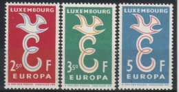Luxemburg 1958 Europa  Y.T. 548/550 ** - Ungebraucht