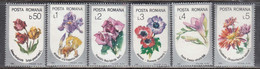 Romania 1986 - Flowers, Mi-Nr. 4268/73, MNH** - Neufs