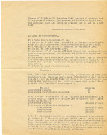 Jean Rapenne.Décret.1943.Loi 3 Août 1943.Classement Des Gouverneurs Généraux.Gouvernement De Vichy.Pierre Laval. - Documenti