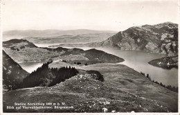 SUISSE - Buochs - Station Klewenalp 1600 M ü M - Blick Auf Vierwaldstättersee, Burgenstock - Carte Postale Ancienne - Buochs