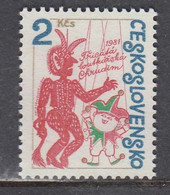 Czechoslovakia 1981 - 30 Years Of Puppet Theater, Chrudim, Mi-Nr. 2625, MNH** - Ungebraucht