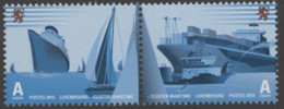LUXEMBOURG 2010 - Navires Et Navigation - 2 T. - Unused Stamps