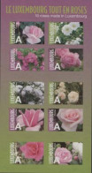 LUXEMBOURG 2010 - Le Luxembourg Tout En Roses - 10 T. - Booklets