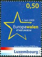 LUXEMBOURG 2009 - Elections Européennes - 1 V. - Unused Stamps